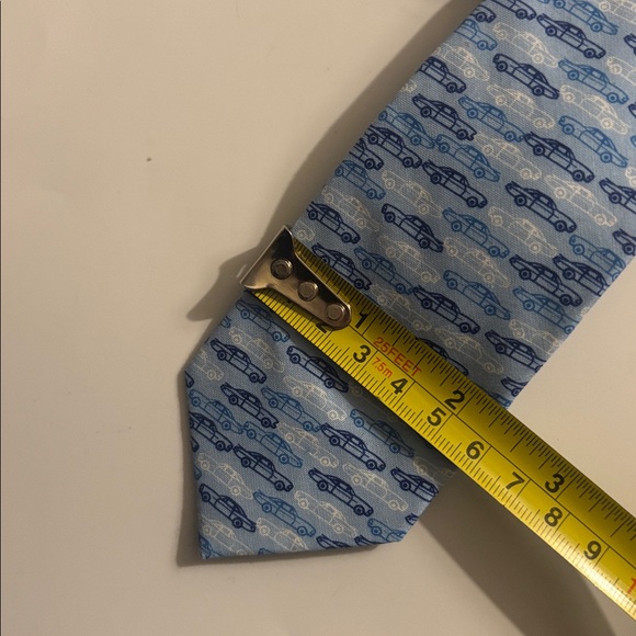 J. Crew Cotton Boys' Race Car Tie New With Tags ~ Size 52” ( length) - Picture 5 of 6